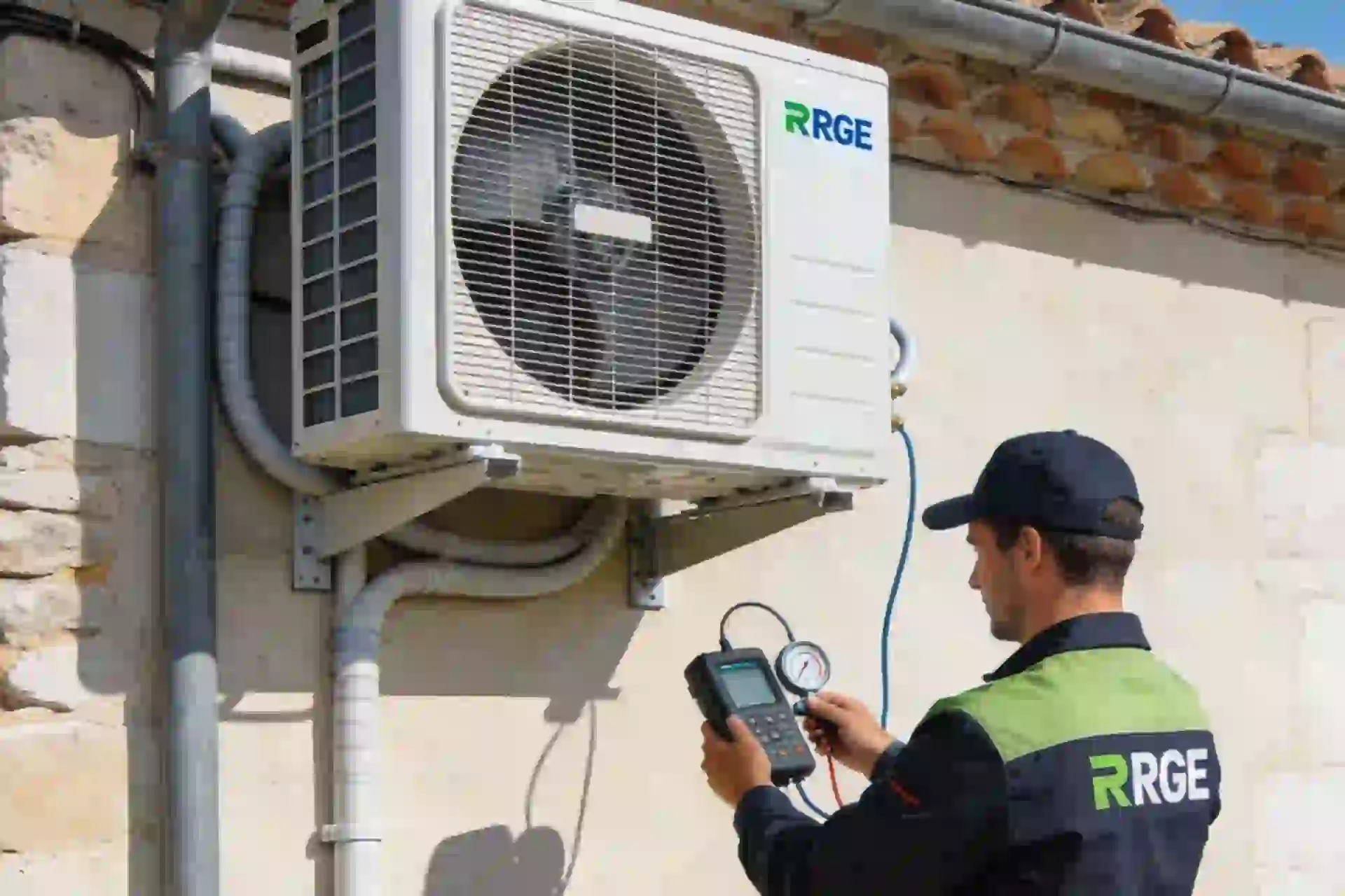 Installation climatisation réversible à Arget